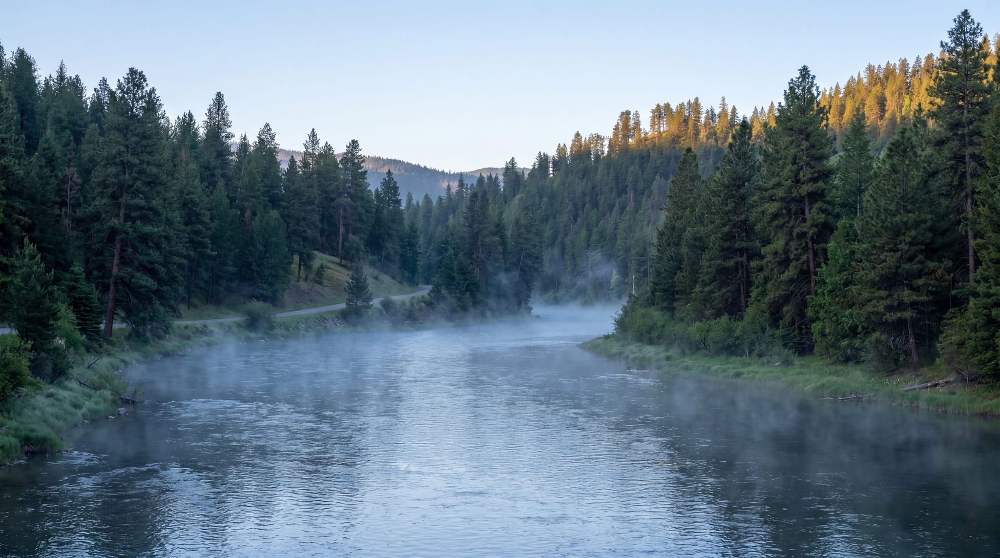 Blackfoot River, Montana — East of Missoula