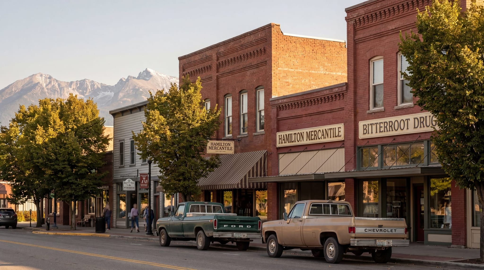 Hamilton, Montana — Main Street