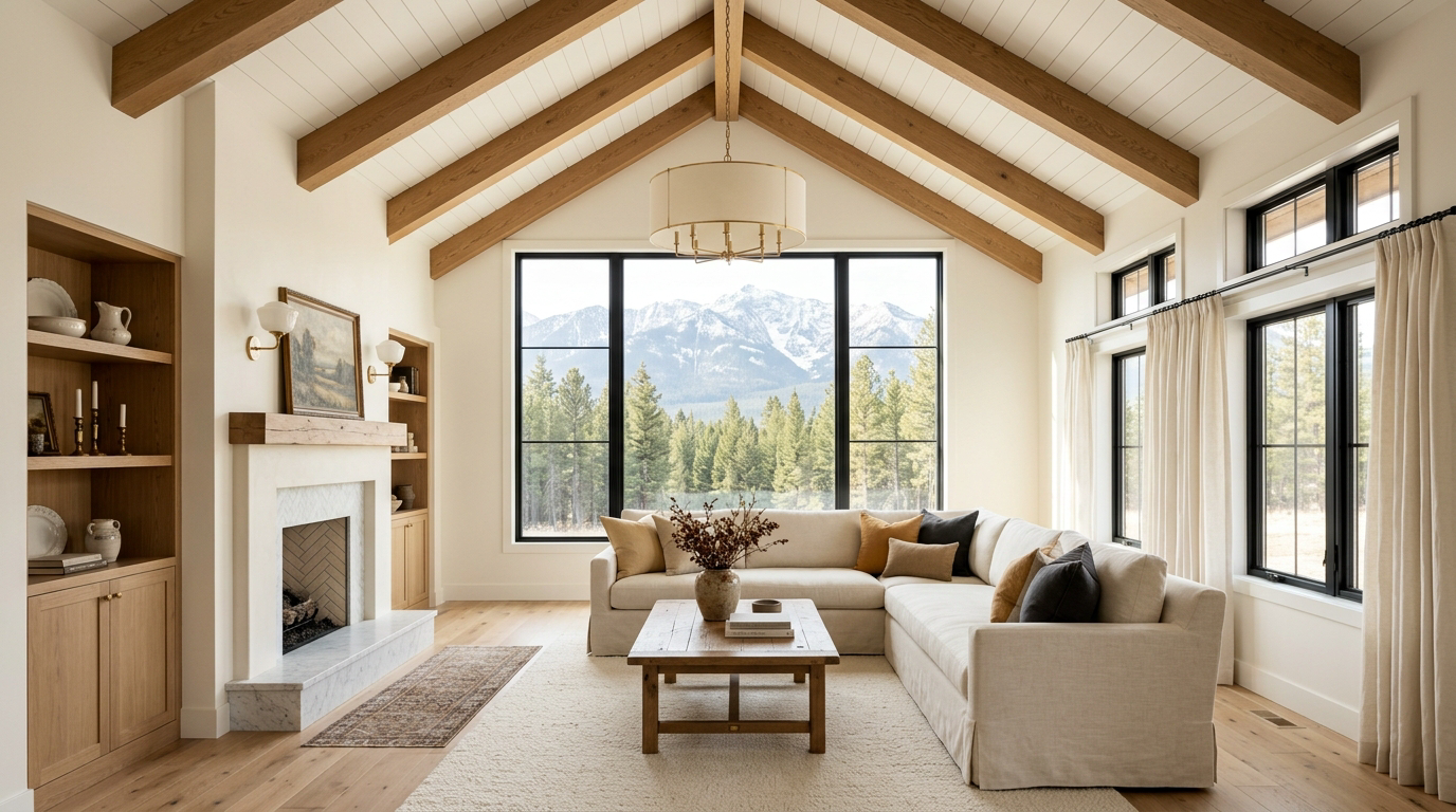 Living Room — Studio McGee Warm Cream palette