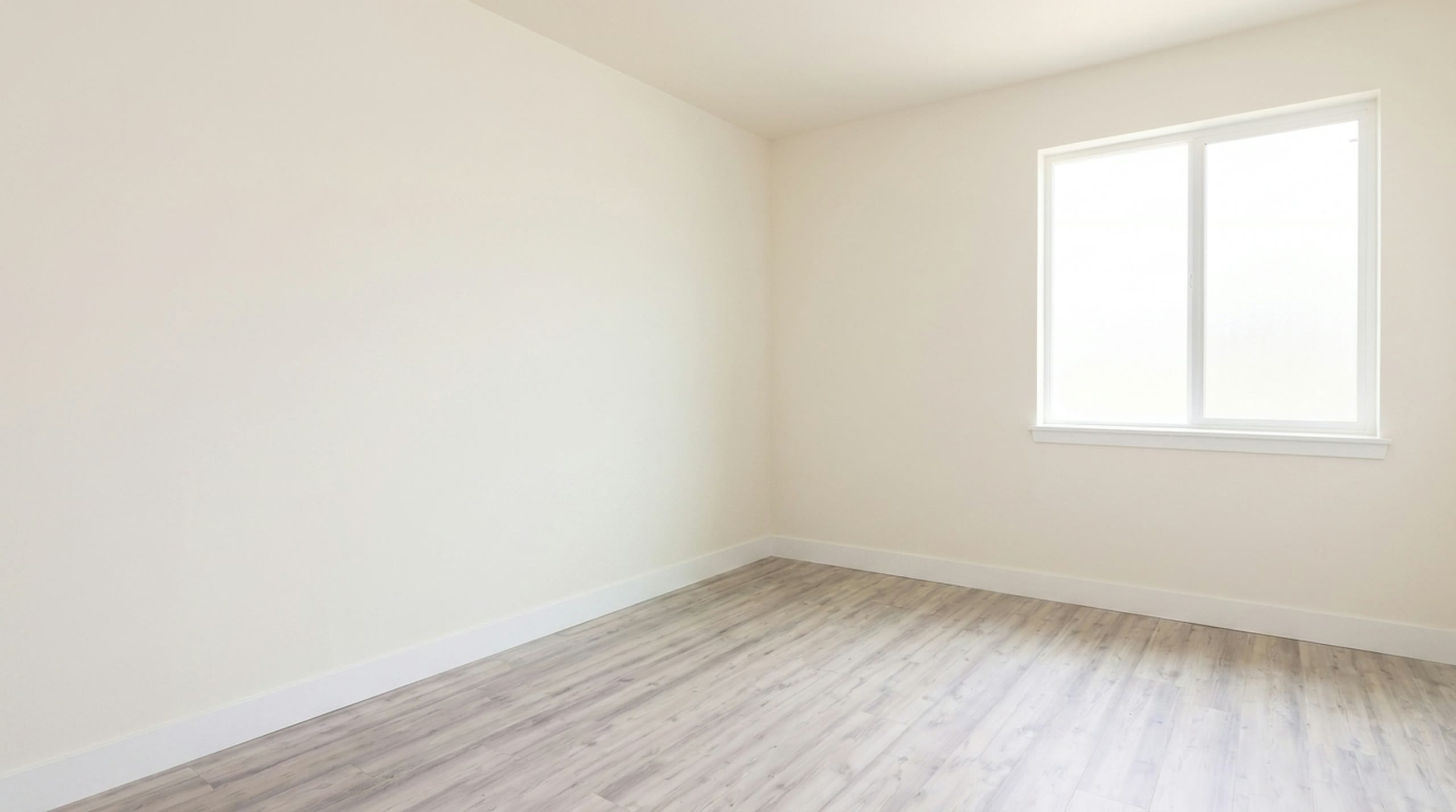 Master bath — empty room, before